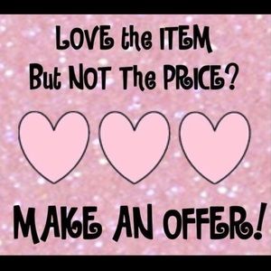 All reasonable offers considered